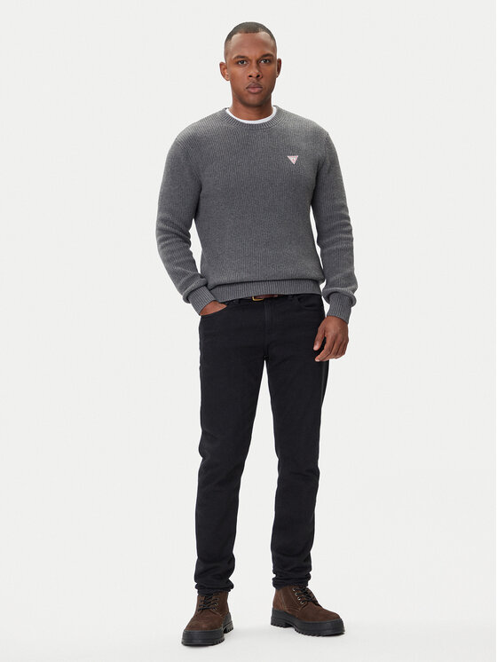 Guess Guess Пуловер M4BR30 Z3HM1 Сив Regular Fit