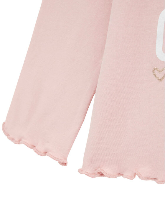 Guess Guess Majica K5BI14 J1314 Ružičasta Regular Fit