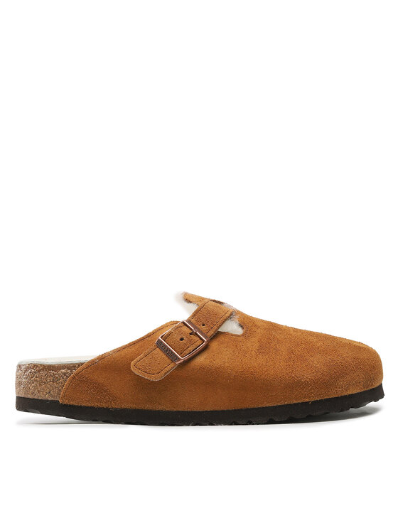 Birkenstock Birkenstock Παντόφλες Σπιτιού Boston 1001140 Καφέ