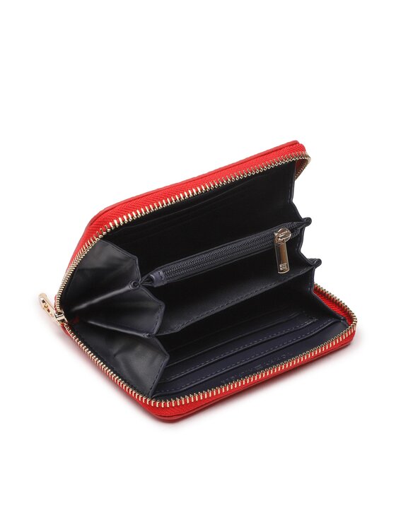 Tommy Hilfiger Tommy Hilfiger Novčanik Th Emblem Med Za AW0AW14649 Crvena