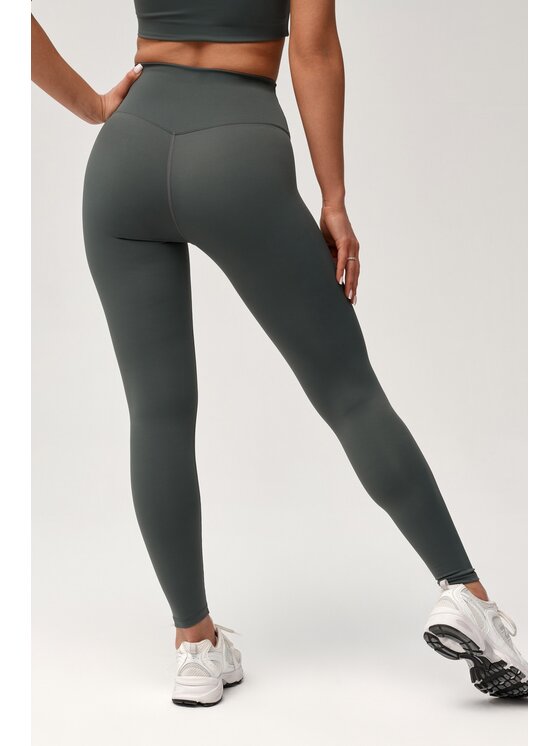 ROUGH RADICAL ROUGH RADICAL Legginsy ZOYA CLASSIC Zielony ciemny Slim Fit