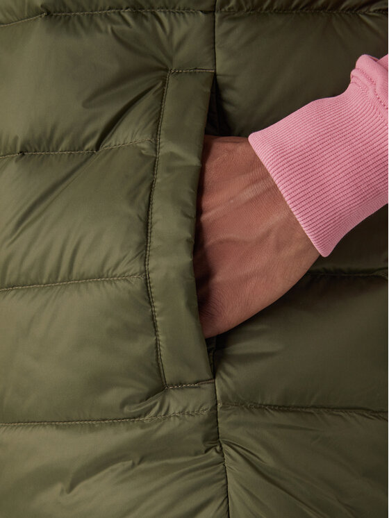 Tommy Jeans Tommy Jeans Prsluk DM0DM20663 Zelena Regular Fit