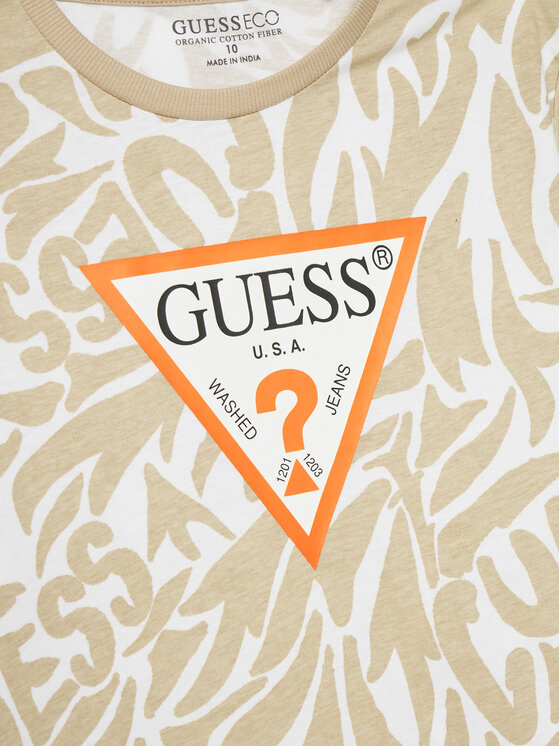 Guess Guess T-Shirt L5GI03 K8HM4 Kolorowy Regular Fit