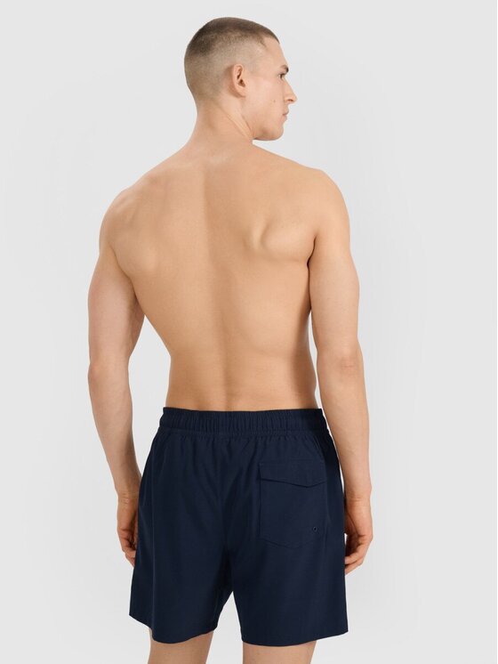 4F 4F Szorty plażowe 4FWSS25UBDSM134-30S Niebieski Regular Fit