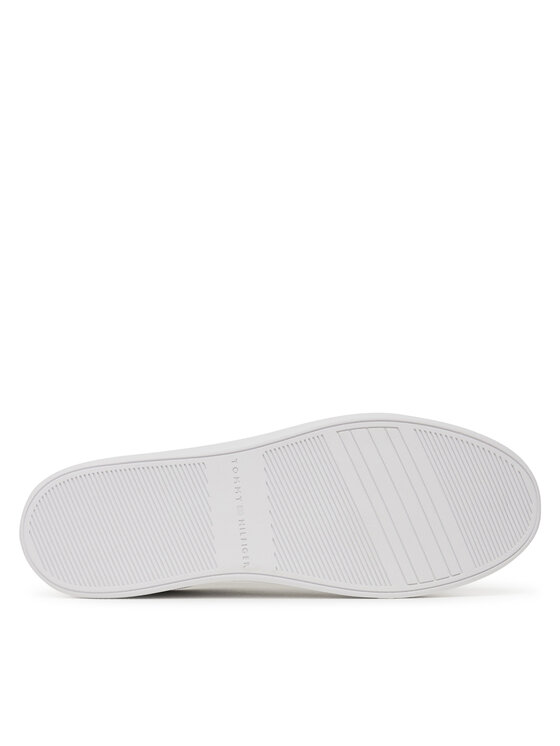 Tommy Hilfiger Tommy Hilfiger Sneakersy Essential Elevated Court Sneaker FW0FW08758 Biały