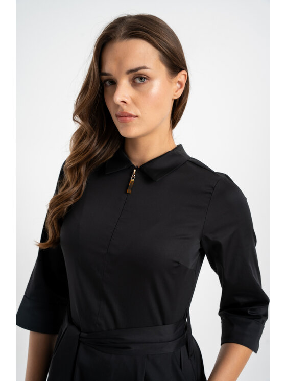 CLICK CLICK Sukienka codzienna 60-6038 Czarny Regular Fit