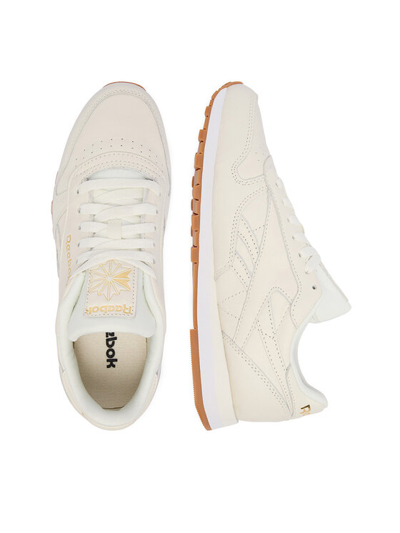 Reebok Reebok Сникърси EO-CLASSIC LEATHER 100271663 Кремав