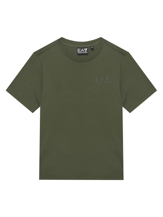 EA7 Emporio Armani T-shirt 7B000020 AF10378 U7014 Tamno zelena Regular Fit