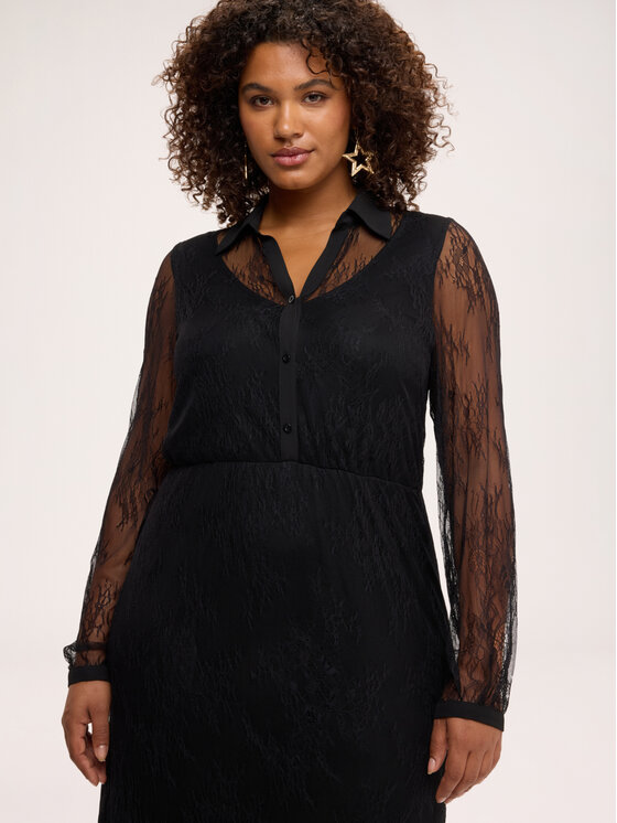 Fiorella Rubino Fiorella Rubino Abito da sera 7048T001814N033 Nero Regular Fit
