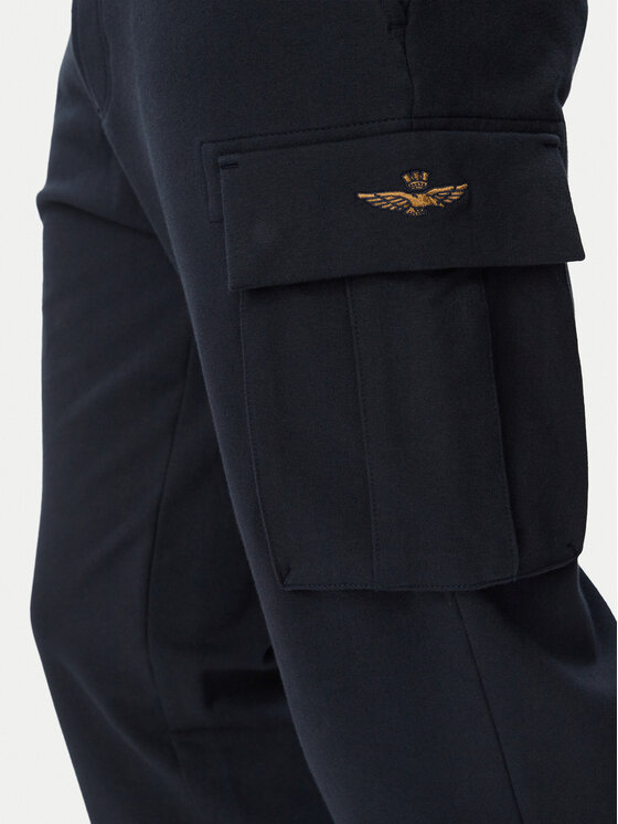 Aeronautica Militare Aeronautica Militare Sportinės kelnės 262PF1020UF00662 Tamsiai mėlyna Regular Fit