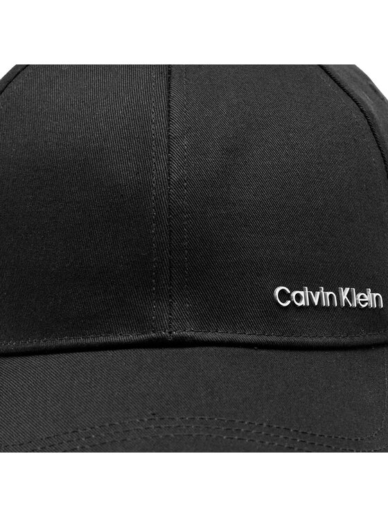 Calvin Klein Calvin Klein Czapka z daszkiem Metal Lettering K50K511310 Czarny