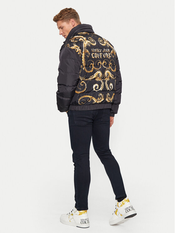 Versace Jeans Couture Versace Jeans Couture Μπουφάν πουπουλένιο 77GAU404 Μαύρο Regular Fit