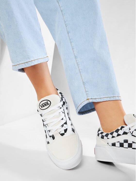 Vans old hotsell skool plateforme femme