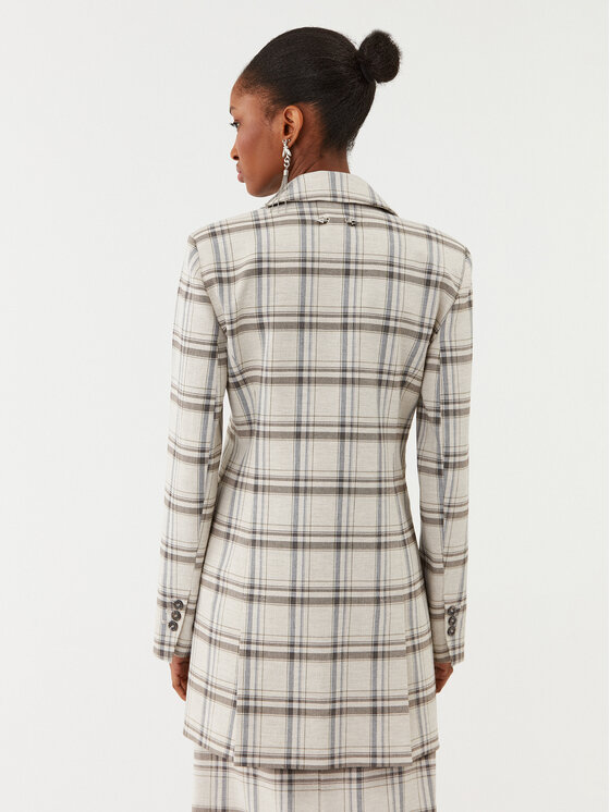 Patrizia Pepe Patrizia Pepe Сако 8S0471/A7U2-XV91 Сив Regular Fit