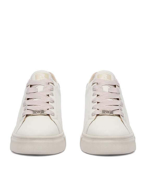 Rieker Rieker Sneakersy W2601-82 Bílá