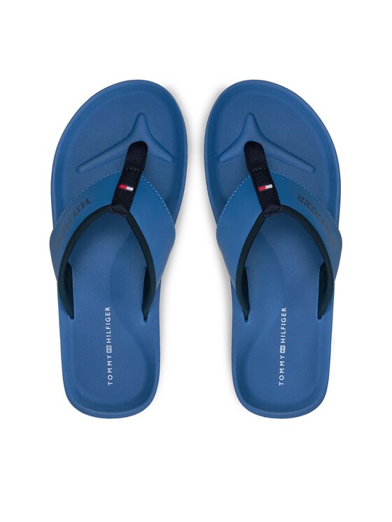 Flip flop Tommy Hilfiger Comfort Hilfiger Beach Sandal FM0FM05029 Bleumarin