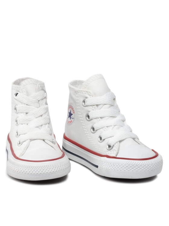 Converse Converse Plátěnky Chuck Taylor All Star Hi 7J253C Bílá