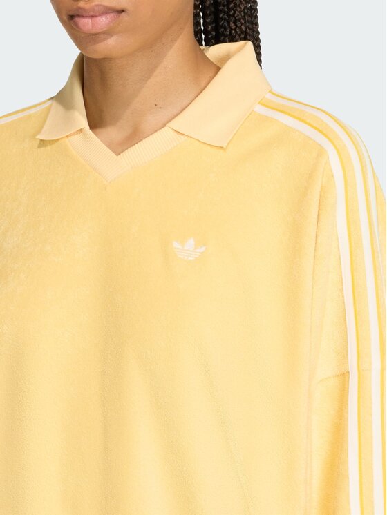 adidas adidas Polo 159072 Pomarańczowy Oversize