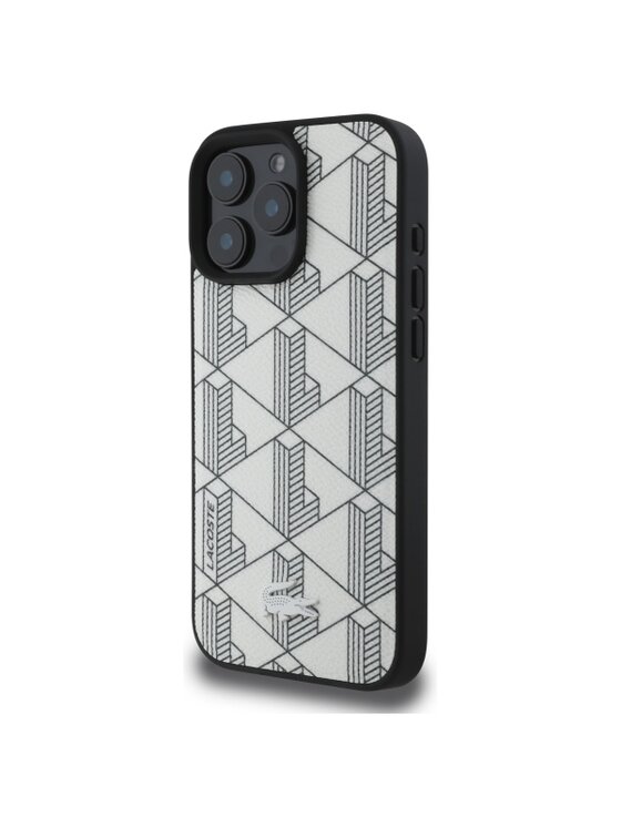 Etui na telefon Lacoste, Beżowe, iPhone 16 Pro Max