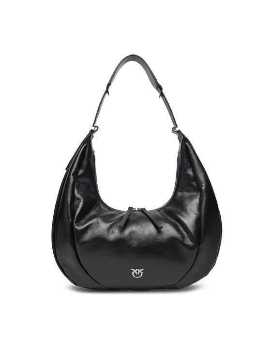 Geantă PINKO Slouchy Hobo Big PE 25 PLTT 104295 A29J Negru