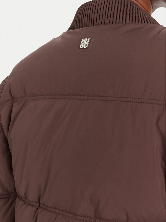 HUGO HUGO Prehodna jakna Federella-1 50540265 Rjava Relaxed Fit
