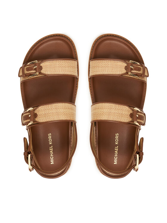 MICHAEL Michael Kors MICHAEL Michael Kors Sandály Nia Flat 40S6NIFS1D Béžová