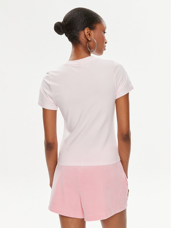 Juicy Couture Juicy Couture T-shirt Enzo Dog JCBCT224816 Ružičasta Slim Fit