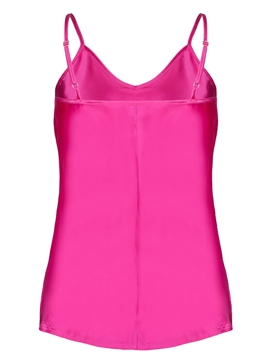 Cat&Cat Cat&Cat Top jedwabny Różowy Regular Fit
