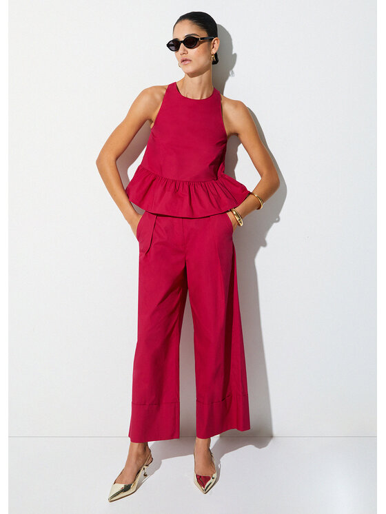 Liu Jo Liu Jo Pantaloni di tessuto WA6498T485391955 Viola Regular Fit
