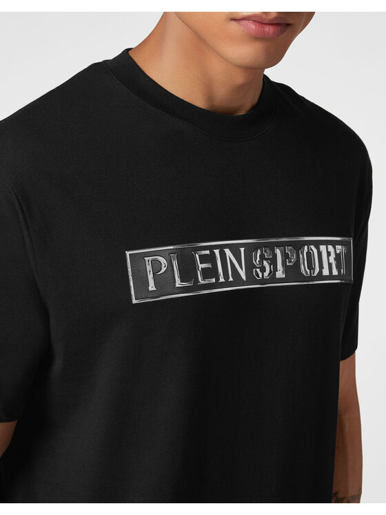Plein Sport Plein Sport T-Shirt 5099 Czarny Regular Fit