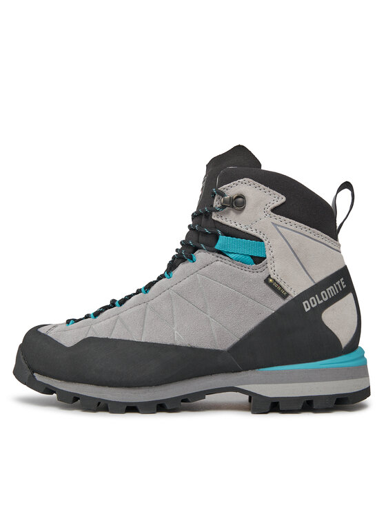 Dolomite Dolomite Trekingová obuv Crodarossa W'S Hi Close Fit Gtx GORE-TEX 289242 Sivá