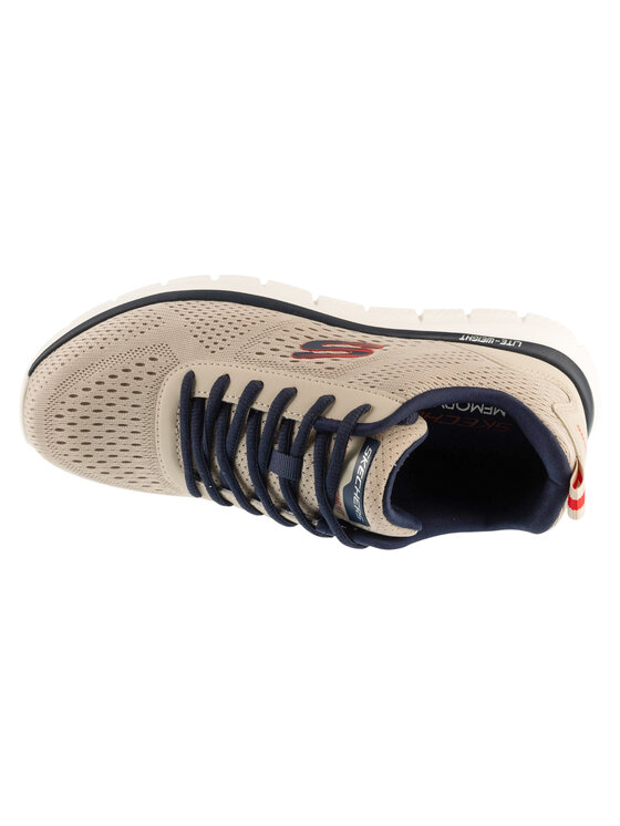 Skechers Skechers Sneakersy Track - Leshur Beżowy