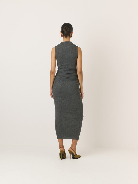 La Mania La Mania Vestito di maglia MARIANNE Grigio Classic Fit