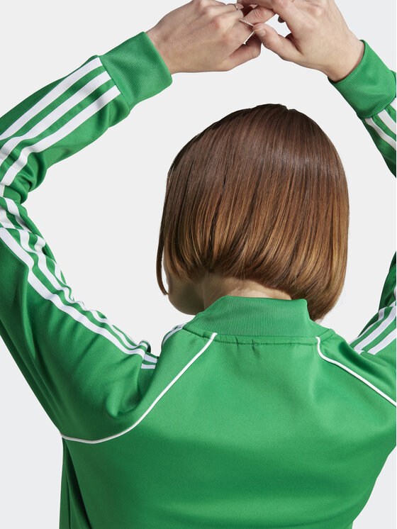 adidas adidas Mikina adicolor Classics SST IK4030 Zelená Regular Fit