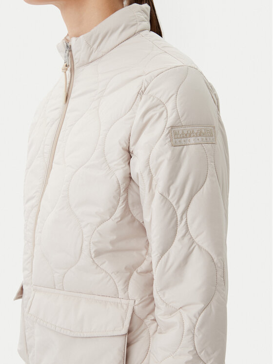 Napapijri Napapijri Übergangsjacke A-Belle NP0A4IF7 Beige Regular Fit