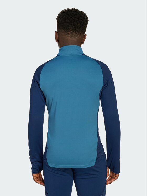 adidas adidas Koszulka techniczna 152417 Niebieski jasny Slim Fit