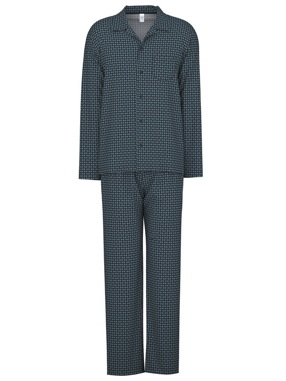 Calida Calida Pyžamo 48461 Tmavomodrá Regular Fit