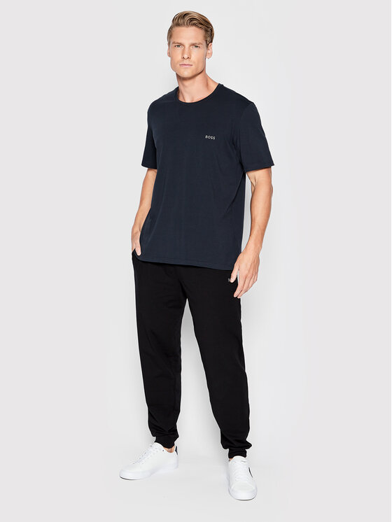 BOSS Boss Футболка Mix&Match 50469550 Cиній Regular Fit