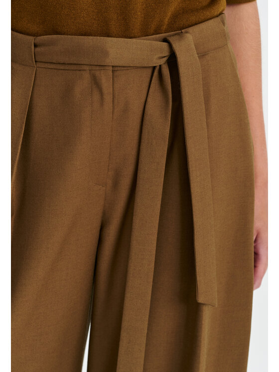 TATUUM TATUUM Spodnie materiałowe ANAISO Khaki Loose Leg