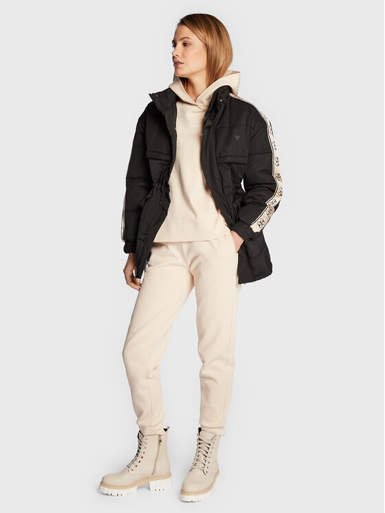 Guess Guess Зимно яке 4G V2BL09 WF330 Черен Regular Fit