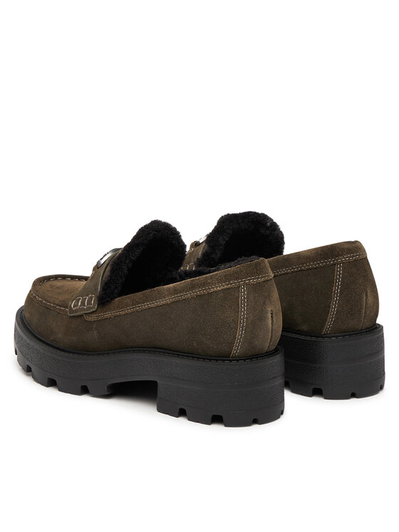Guess Guess Loafersy FLFYKY SUE14 Zielony