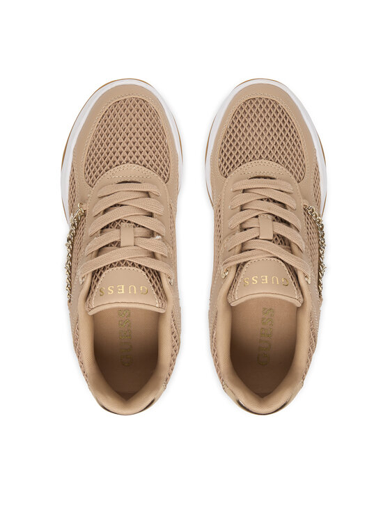 Guess Guess Sneakersy FLPHAR ELE12 Beżowy