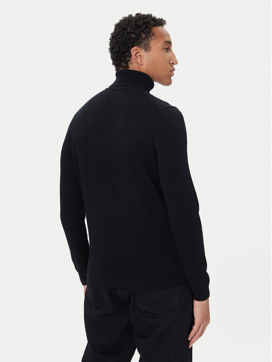 KARL LAGERFELD KARL LAGERFELD Garbó 655010 554399 Fekete Regular Fit