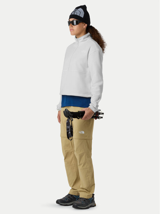 The North Face The North Face Fleecejacke Glacier NF0A8D2C Beige Regular Fit