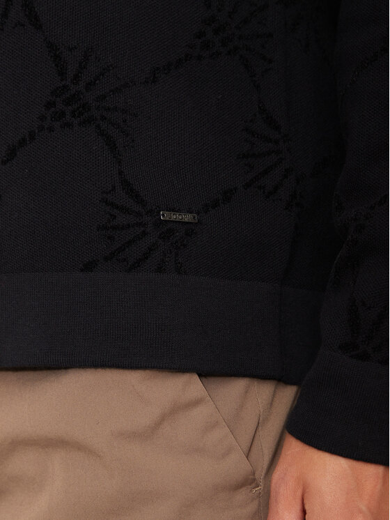 JOOP! JOOP! Majica dugih rukava 17 JK-29Dublor 30043081 Crna Modern Fit