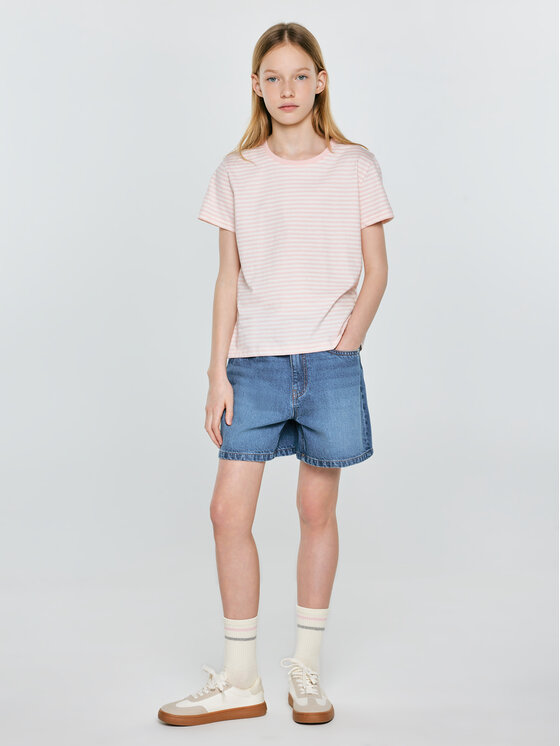 BIG STAR BIG STAR T-Shirt MICA Różowy Basic Fit