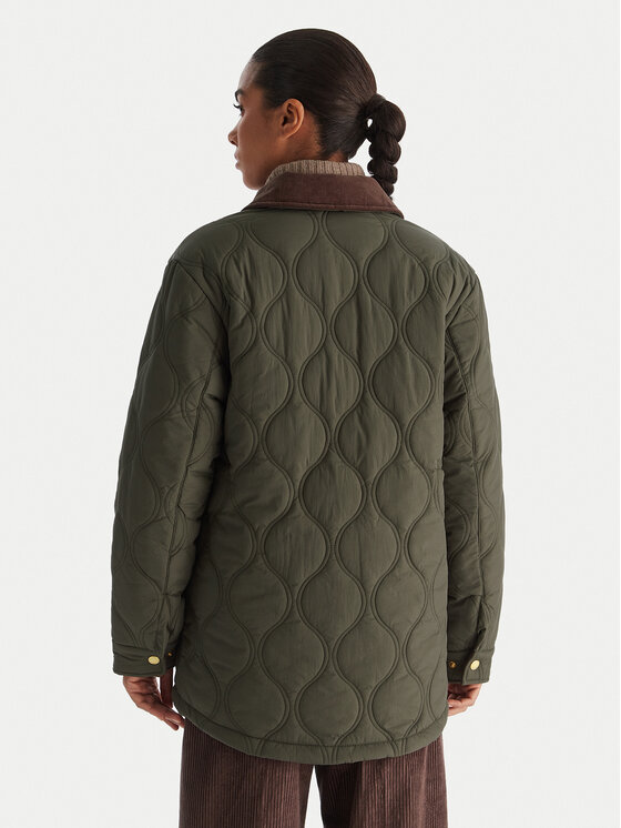 Hunter Hunter Μπουφάν μεταβατικό Witton HARW0004252 Πράσινο Regular Fit