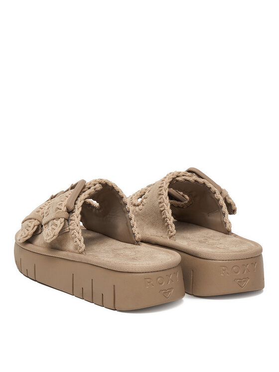 Roxy Roxy Šlepetės CWBEOB-HY62277-10 Smėlio