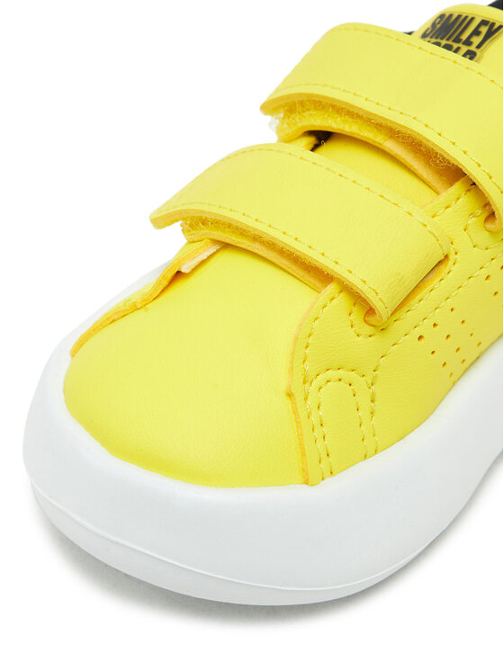 adidas adidas Sneakersy Smiley Advantage JI0501 Żółty