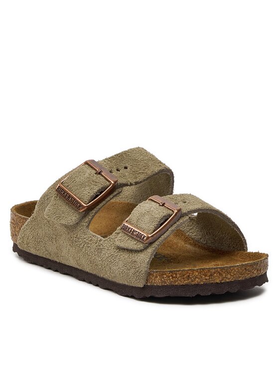 Birkenstock Birkenstock Natikači Arizona 1021704 S Rjava